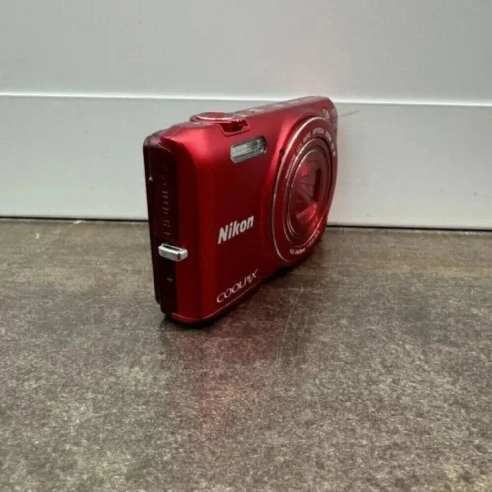 Nikon COOLPIX Vibrant Red Camera